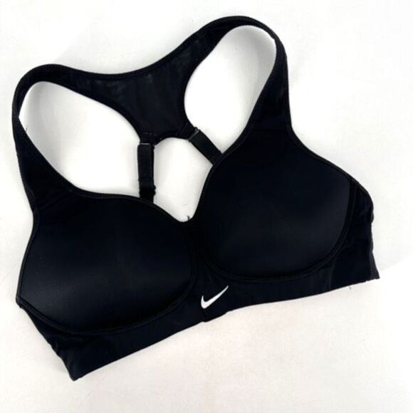 Nike Other - Nike Dri-fit Racerback Sports‎ bra adjustable Black Size 32D padded full support